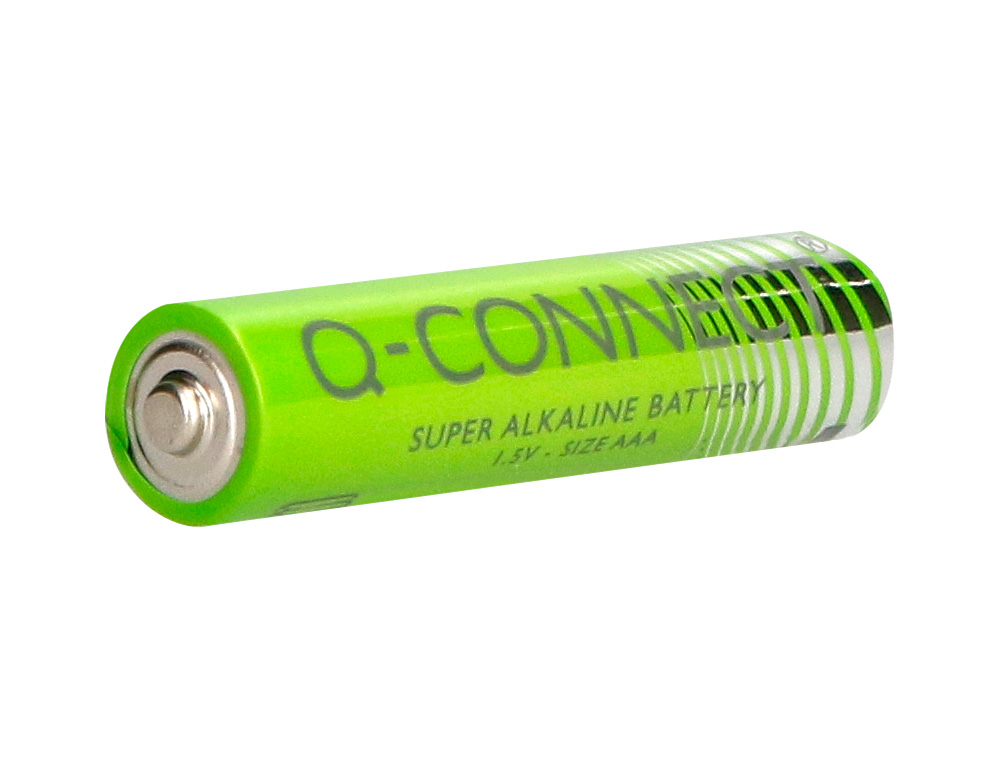 PILE Q-CONNECT ECONOMIQUE CAPACIT 1.5V I.C.E. LR03 TAILLE AAA BLISTER 4 UNITS