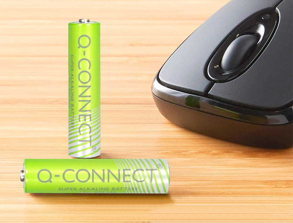 PILE Q-CONNECT ECONOMIQUE CAPACIT 1.5V I.C.E. LR03 TAILLE AAA BLISTER 4 UNITS