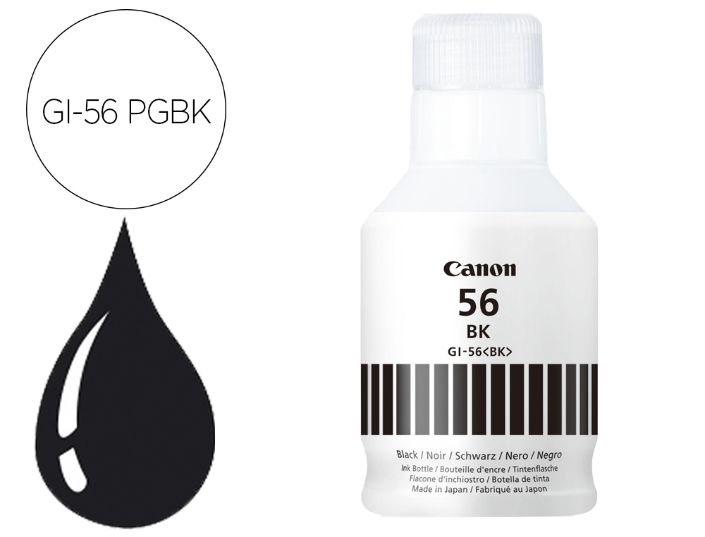 CARTOUCHE CANON JET D'ENCRE MAXIFY GX5050, GX6050, GX7050 ENCRE NOIRE